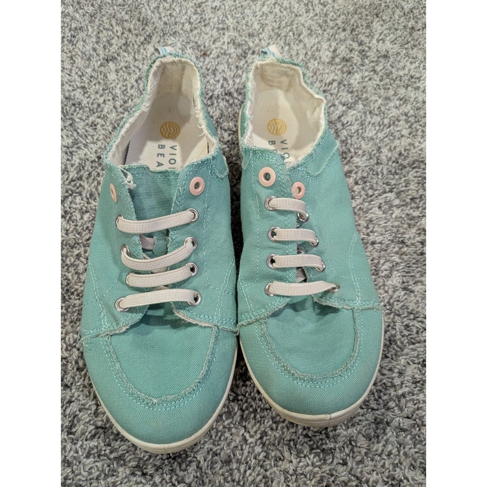 Vionic Pismo Women's‎ Casual Supportive Sneaker Aqua Green - USA 9.5
